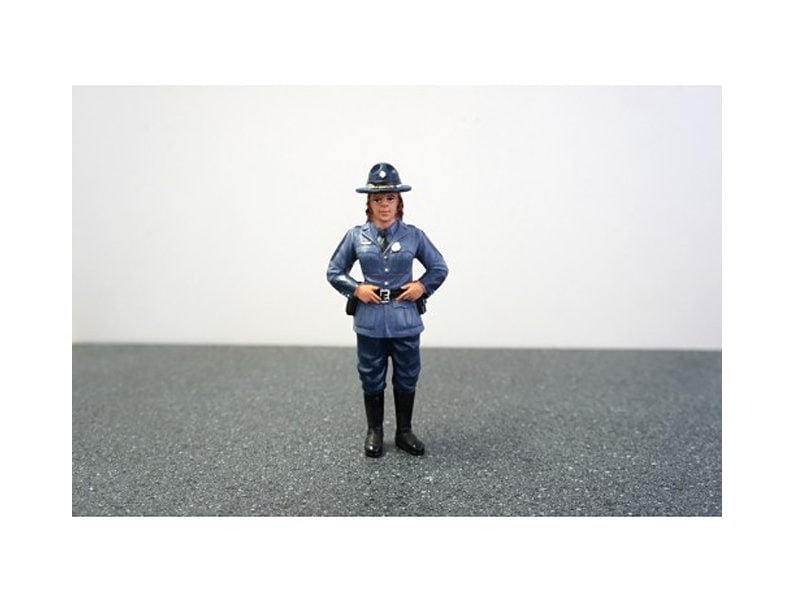 state trooper sharon figure for 1:18 diecast model cars by american diorama state trooper sharon figure for 1:18 diecast model cars by american diorama