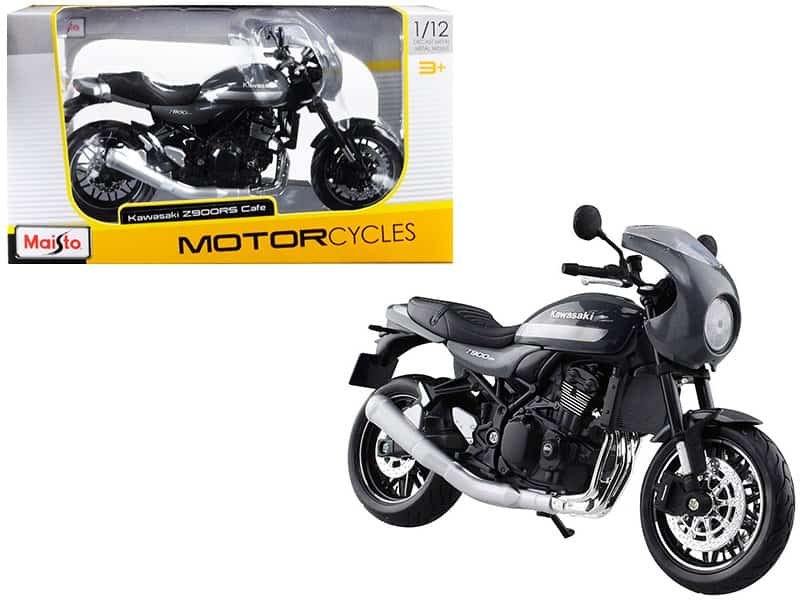 kawasaki z900rs cafe gray 1/12 diecast motorcycle model by maisto kawasaki z900rs cafe gray 1/12 diecast motorcycle model by maisto