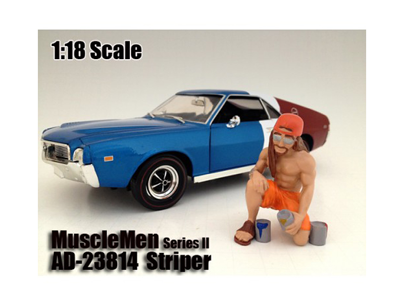 musclemen "striper" figure for 1:18 scale models by american diorama musclemen "striper" figure for 1:18 scale models by american diorama
