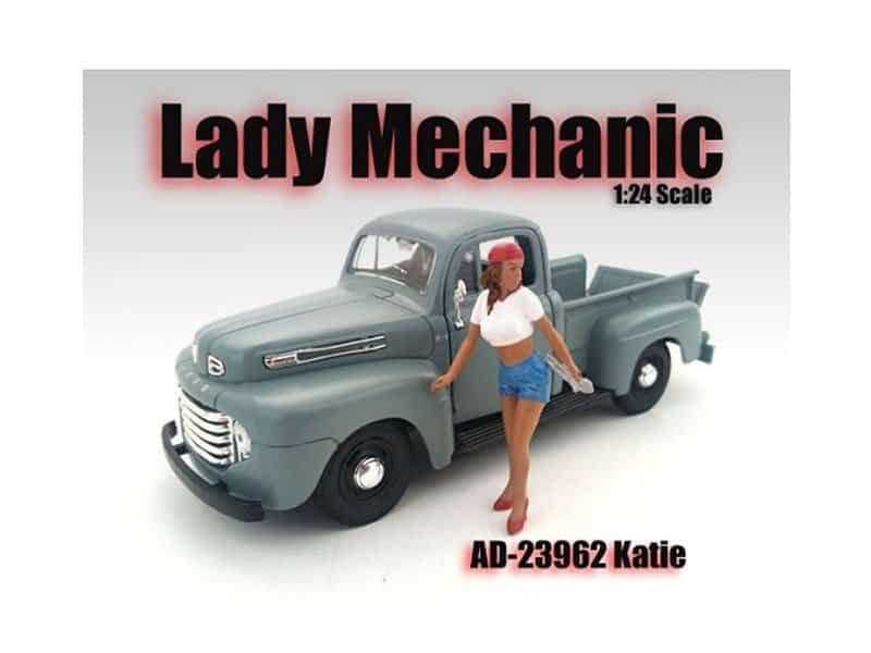 lady mechanic katie figurine for 1/24 scale models by american diorama lady mechanic katie figurine for 1/24 scale models by american diorama