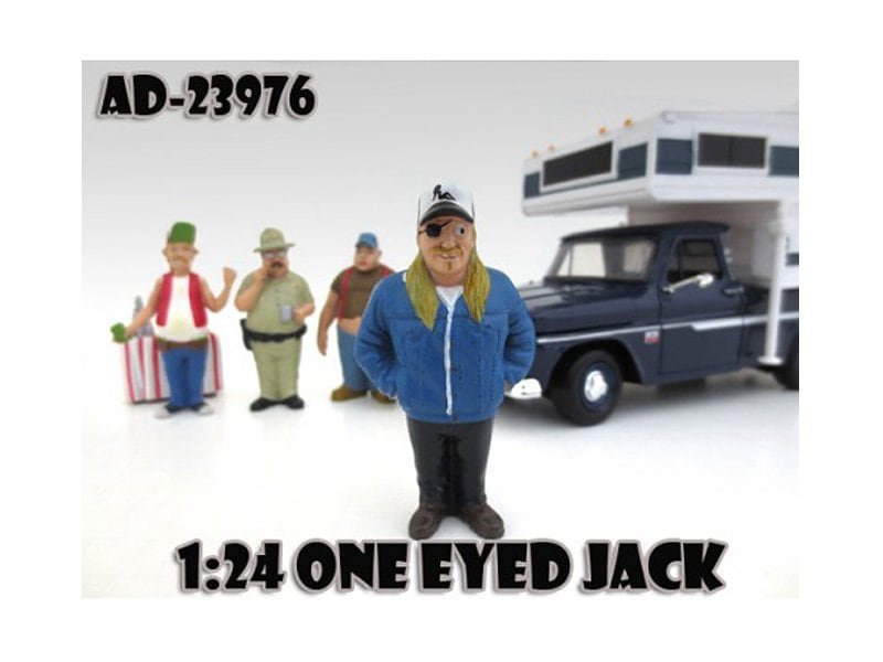 one eyed jack "trailer park" figure for 1:24 model cars by american diorama one eyed jack "trailer park" figure for 1:24 model cars by american diorama
