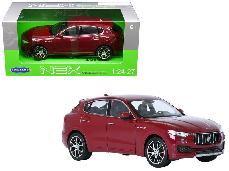 maserati levante red 1/24 1/27 diecast model car by welly maserati levante red 1/24 1/27 diecast model car by welly