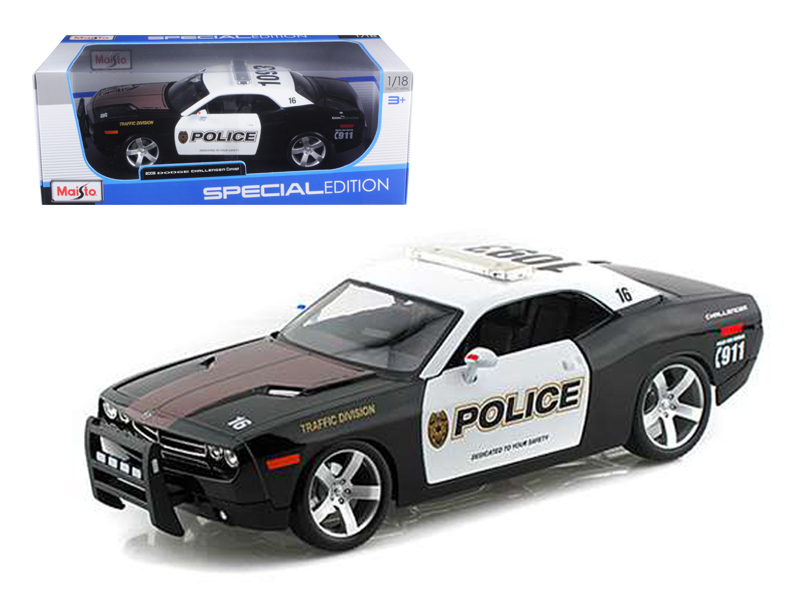2006 dodge challenger concept police 1/18 diecast model car by maisto 2006 dodge challenger concept police 1/18 diecast model car by maisto