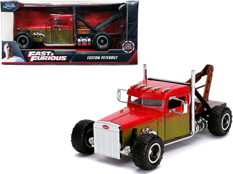custom peterbilt tow truck "fast & furious" series 1/24 diecast model by jada custom peterbilt tow truck "fast & furious" series 1/24 diecast model by jada