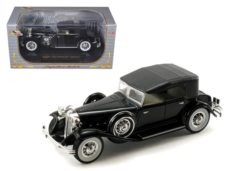 1932 chrysler lebaron black 1/32 diecast car model by signature models 1932 chrysler lebaron black 1/32 diecast car model by signature models