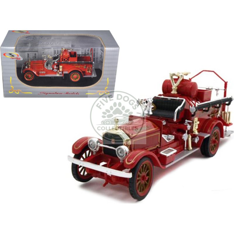 1921 american lafrance fire engine 1/32 diecast model car by signature models