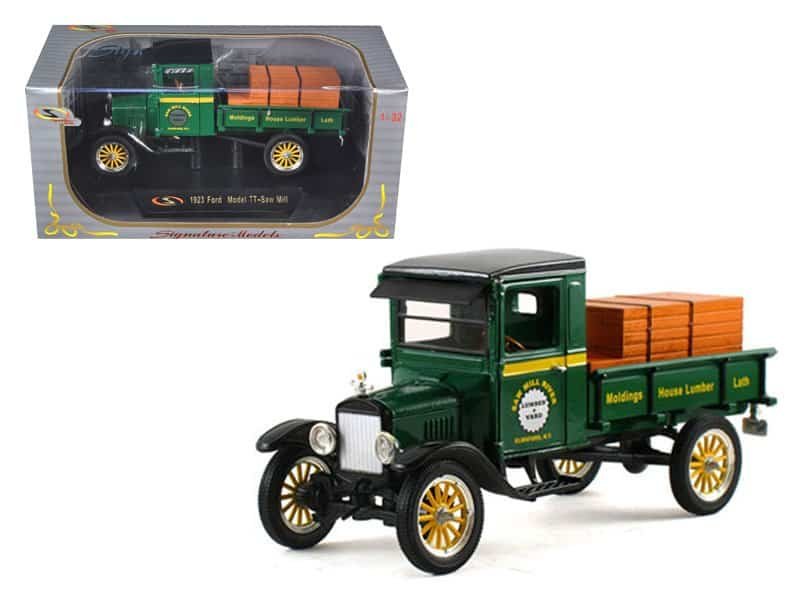 1923 ford model tt lamber truck green 1/32 diecast model car by signature models 1923 ford model tt lamber truck green 1/32 diecast model car by signature models