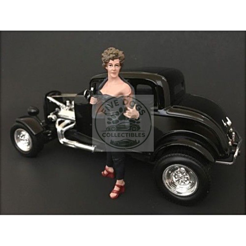 50's style figure ii for 1:18 scale models by american diorama