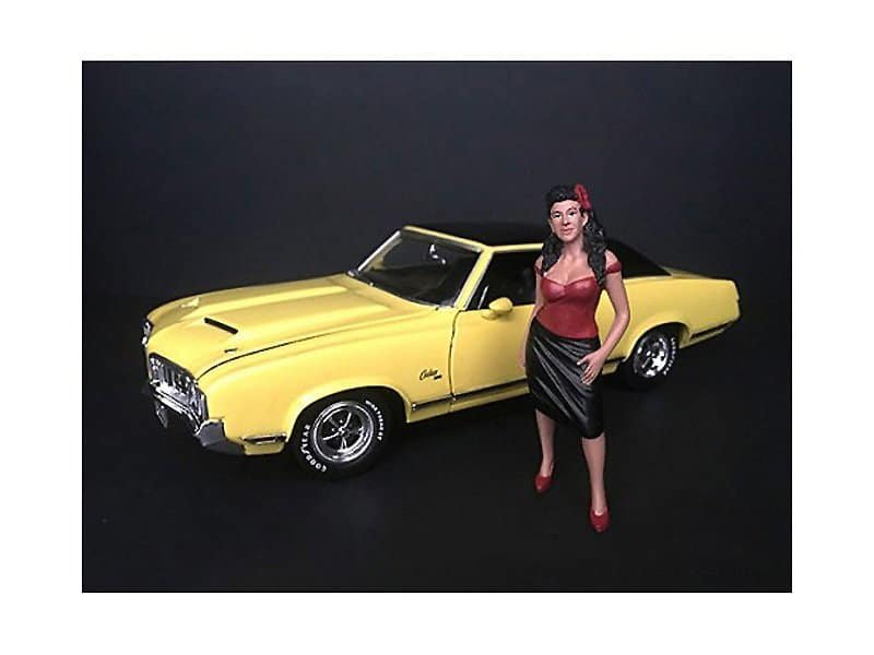 "hanging out ii" rosa figurine for 1/18 scale models by american diorama "hanging out ii" rosa figurine for 1/18 scale models by american diorama