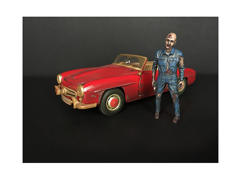 zombie mechanic figurine i for 1/18 scale models by american diorama zombie mechanic figurine i for 1/18 scale models by american diorama