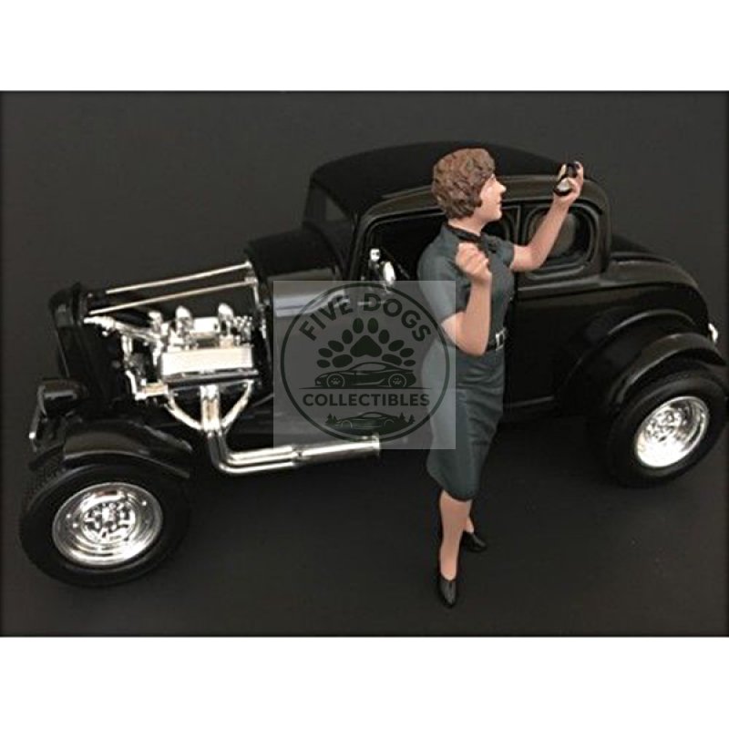 50's style figure iv for 1:24 scale models by american diorama