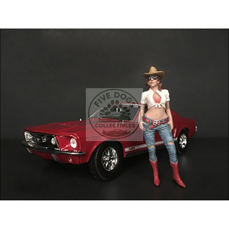 the western style figurine i for 1/18 scale models by american diorama