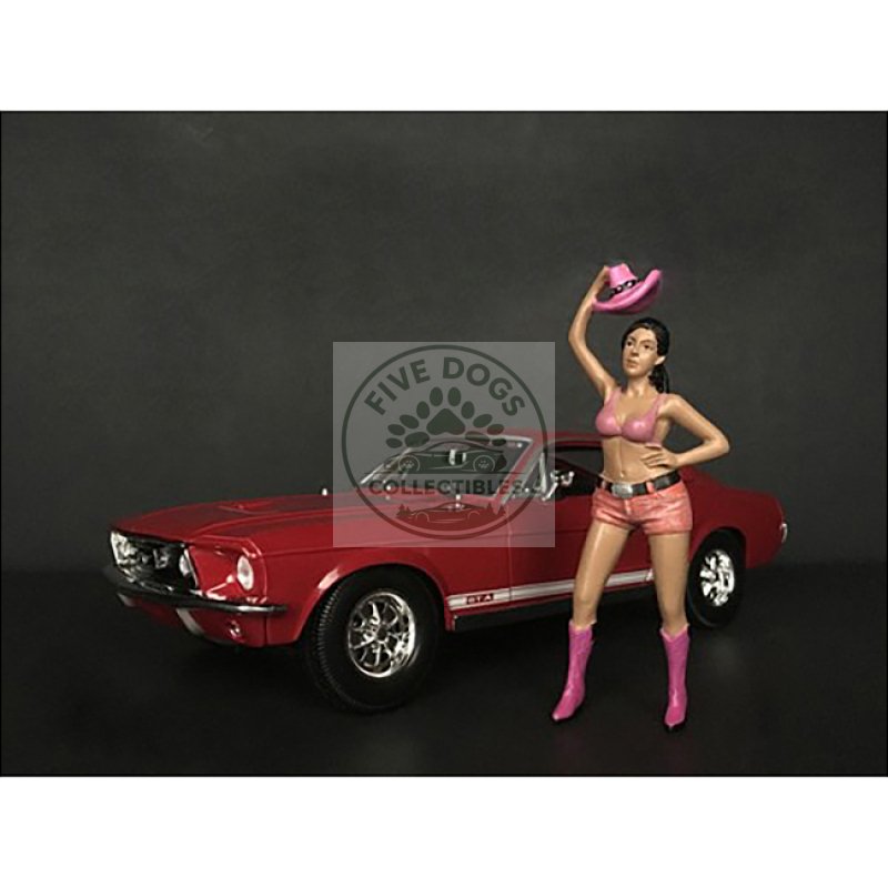 the western style figurine ii for 1/24 scale models by american diorama