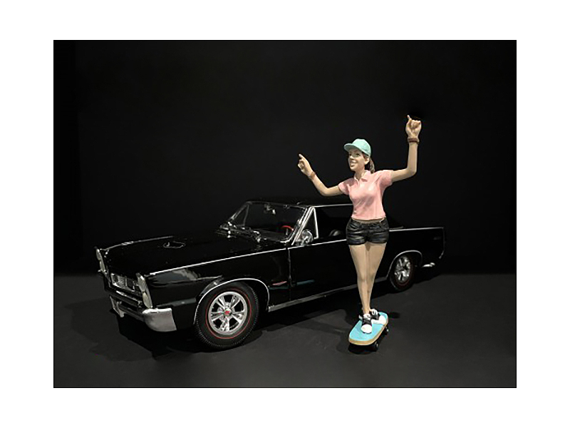 skateboarder figurine iv for 1/24 scale models by american diorama skateboarder figurine iv for 1/24 scale models by american diorama