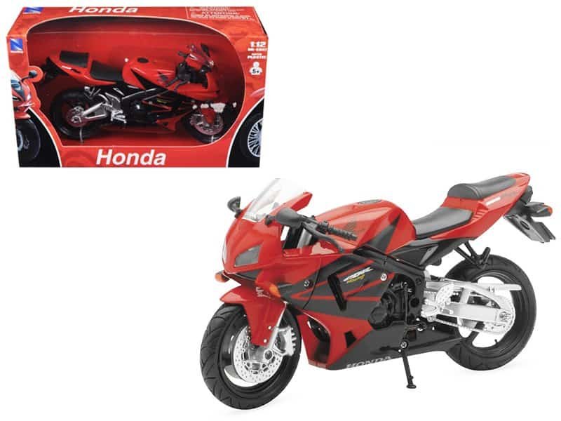 2006 honda cbr600r red 1/12 diecast motorcycle model by new ray 2006 honda cbr600r red 1/12 diecast motorcycle model by new ray