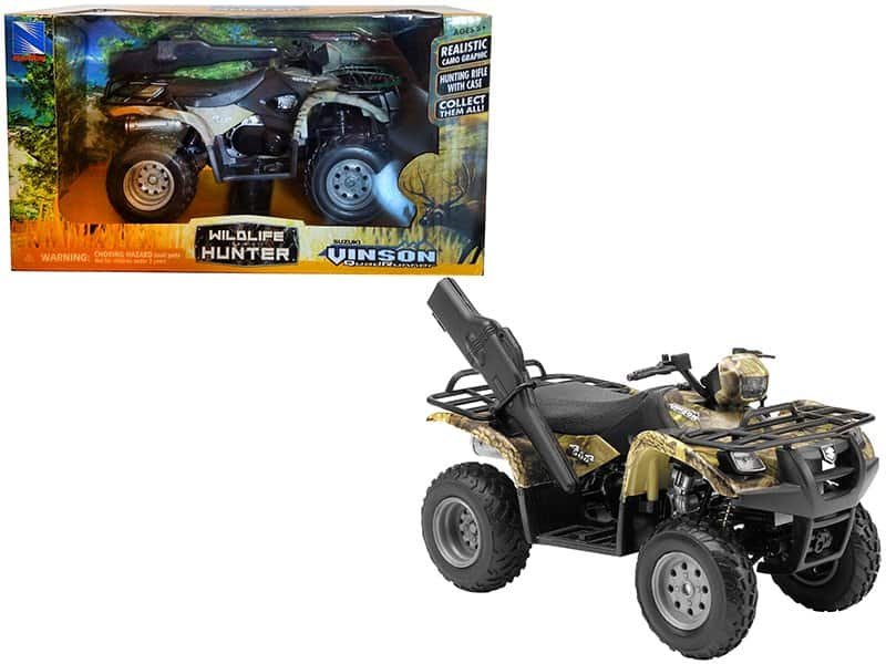 suzuki vinson 500 4x4 quad runner green atv 1/12 diecast motorcycle model by new ray suzuki vinson 500 4x4 quad runner green atv 1/12 diecast motorcycle model by new ray