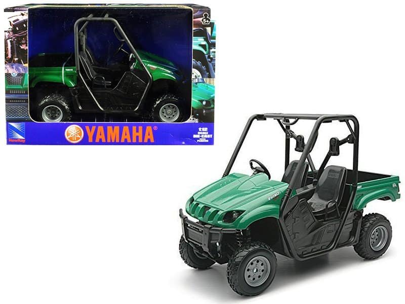2008 yamaha rhino 700 f1 4x4 off road atv green 1/12 diecast model by new ray 2008 yamaha rhino 700 f1 4x4 off road atv green 1/12 diecast model by new ray