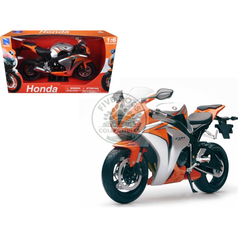 2010 honda cbr 1000rr motorcycle 1/6 diecast model by new ray