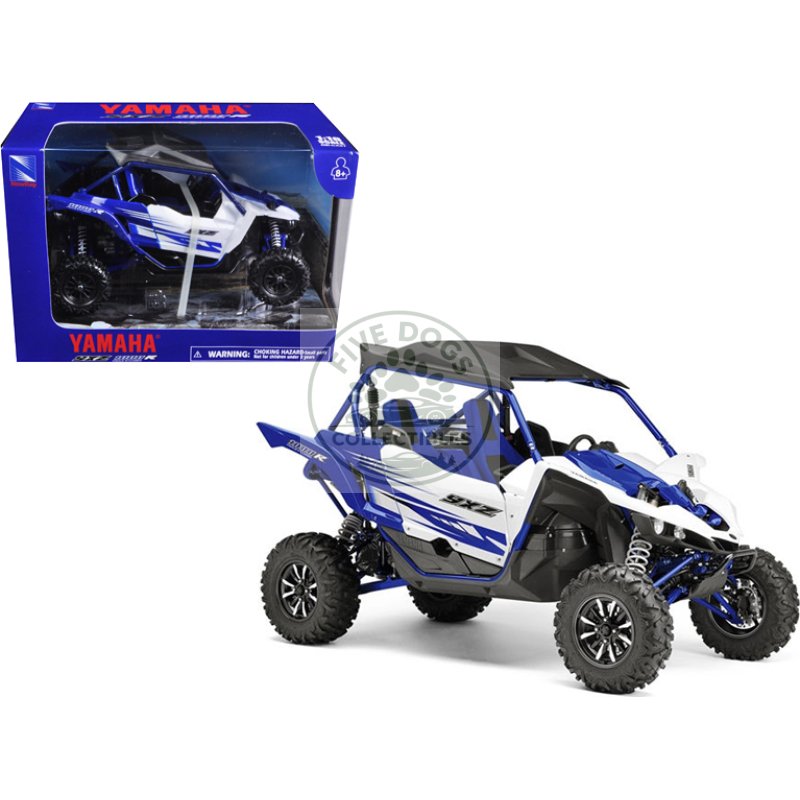 yamaha yxz 1000r triple cylinder blue buggy 1/18 diecast model by new ray