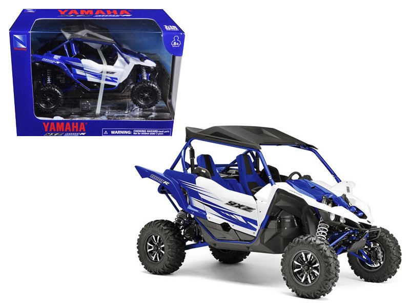 yamaha yxz 1000r triple cylinder blue buggy 1/18 diecast model by new ray yamaha yxz 1000r triple cylinder blue buggy 1/18 diecast model by new ray