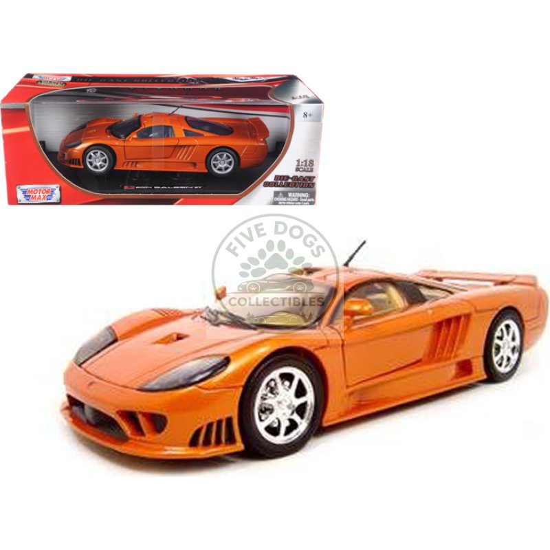 saleen s7 copper 1/18 diecast model car by motormax