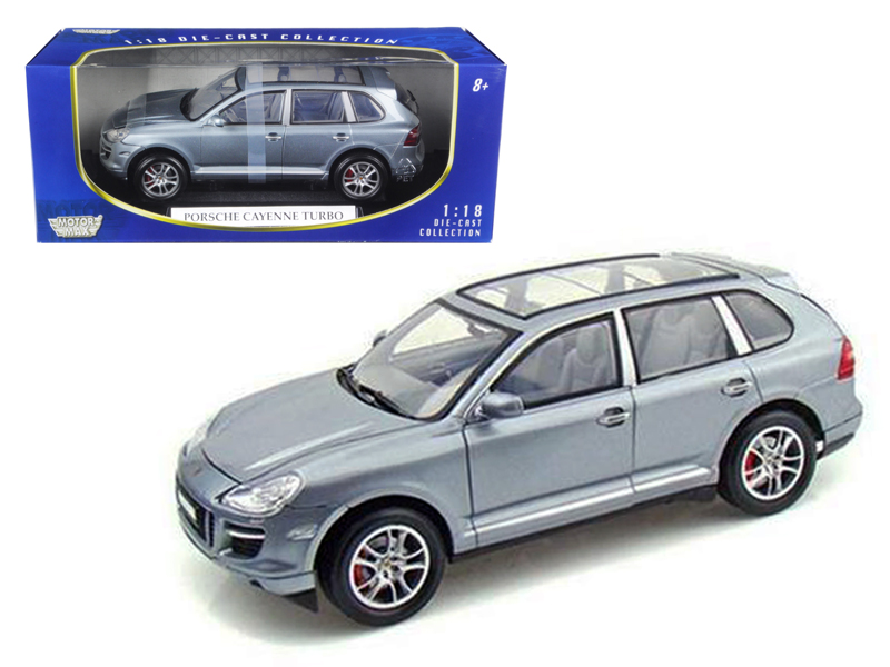 2008 porsche cayenne turbo silver 1/18 diecast model car by motormax 2008 porsche cayenne turbo silver 1/18 diecast model car by motormax