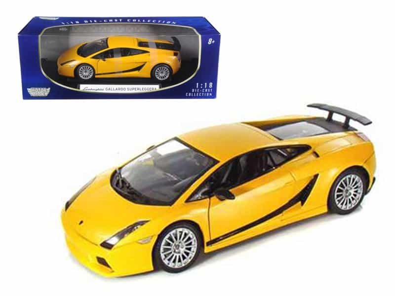 lamborghini gallardo superleggera orange 1/18 diecast model car by motormax lamborghini gallardo superleggera orange 1/18 diecast model car by motormax