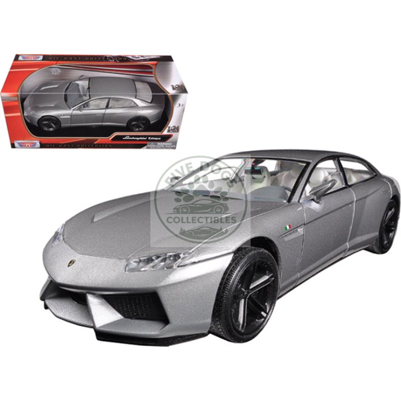 lamborghini estoque grey 1/24 diecast model car by motormax