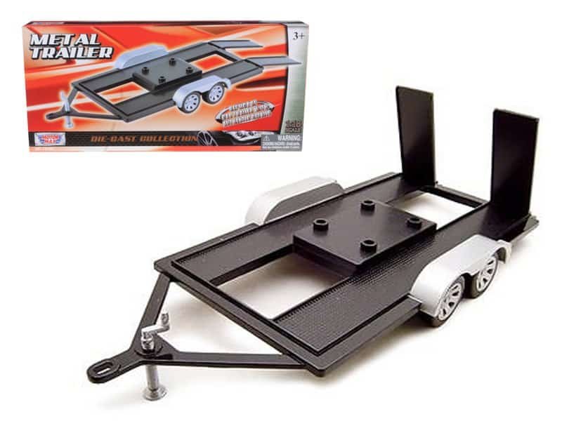 trailer for 1/18 scale diecast cars by motormax trailer for 1/18 scale diecast cars by motormax