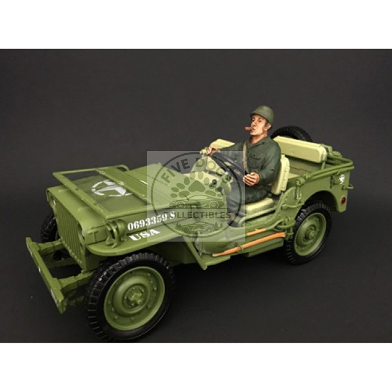 us army wwii figure iv for 1:18 scale models by american diorama