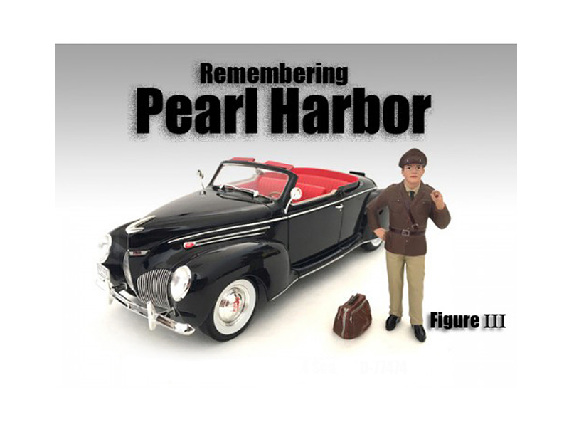 remembering pearl harbor figure iii for 1:18 scale models by american diorama remembering pearl harbor figure iii for 1:18 scale models by american diorama