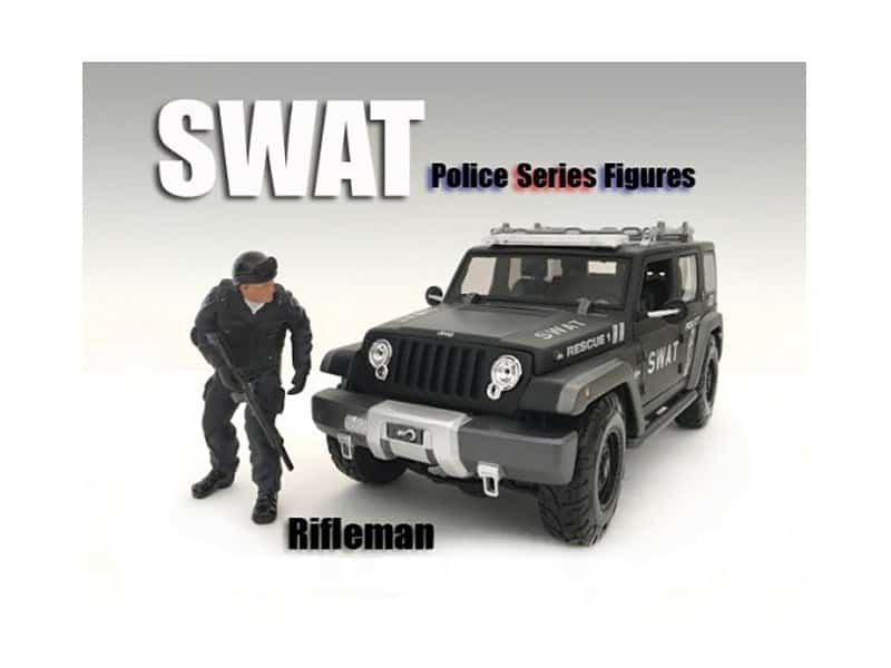 swat team rifleman figure for 1:24 scale models by american diorama swat team rifleman figure for 1:24 scale models by american diorama