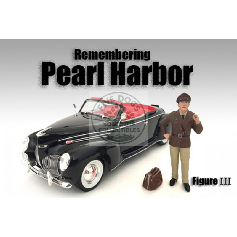 remembering pearl harbor figure iii for 1:24 scale models by american diorama