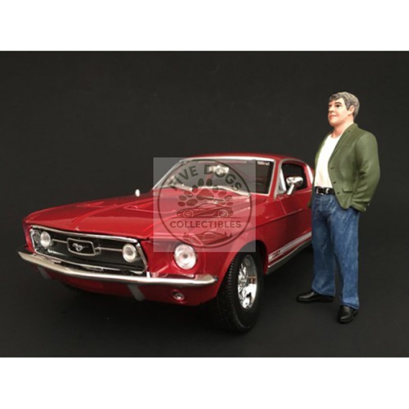 70's style figurine vii for 1/24 scale models by american diorama