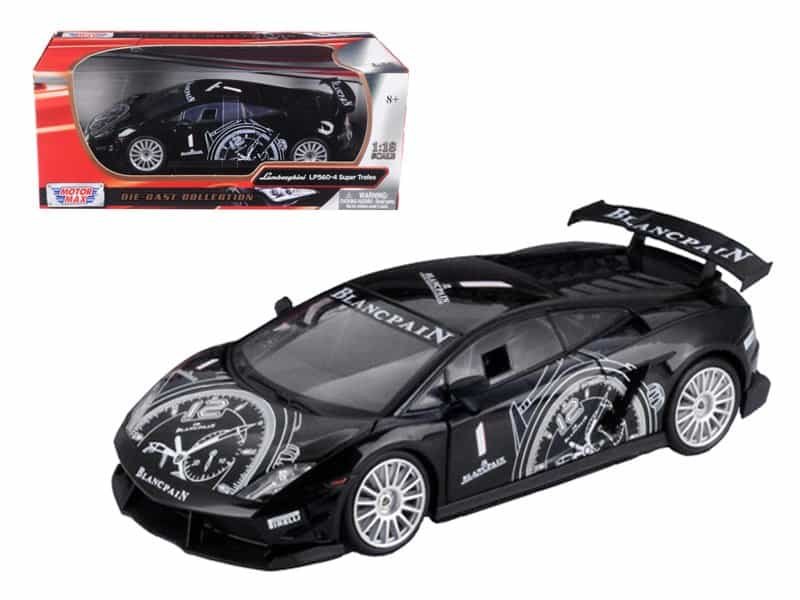 lamborghini gallardo lp560 4 super trofeo black 1/18 diecast model car by motormax lamborghini gallardo lp560 4 super trofeo black 1/18 diecast model car by motormax