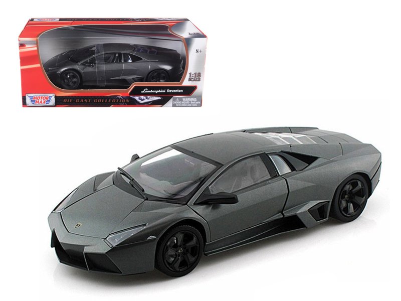 lamborghini reventon gray metallic 1/18 diecast model car by motormax lamborghini reventon gray metallic 1/18 diecast model car by motormax