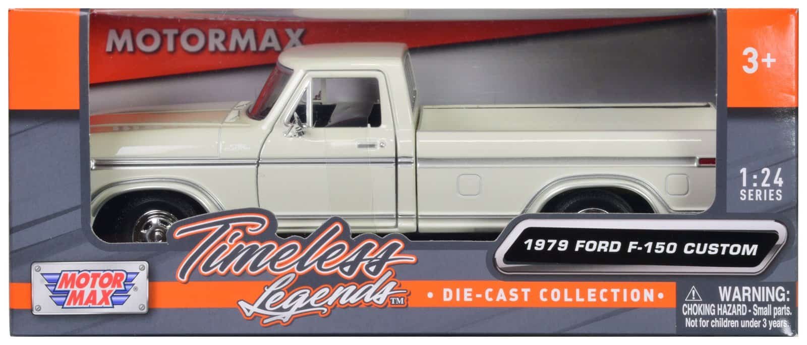 1979 ford f 150 pickup truck white 1/24 diecast model car by motormax 1979 ford f 150 pickup truck white 1/24 diecast model car by motormax