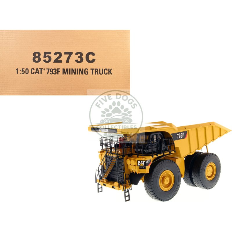 cat caterpillar 793f mining truck with operator "core classics" series 1/50 diecast model by diecast masters