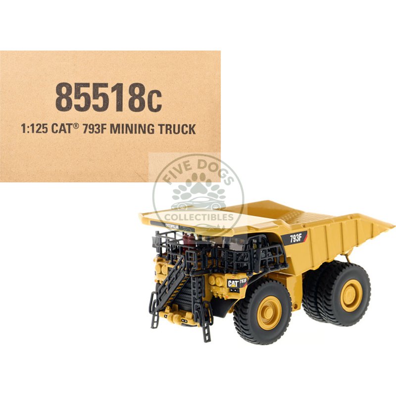 cat caterpillar 793f mining truck with operator "core classics" series 1/125 diecast model by diecast masters