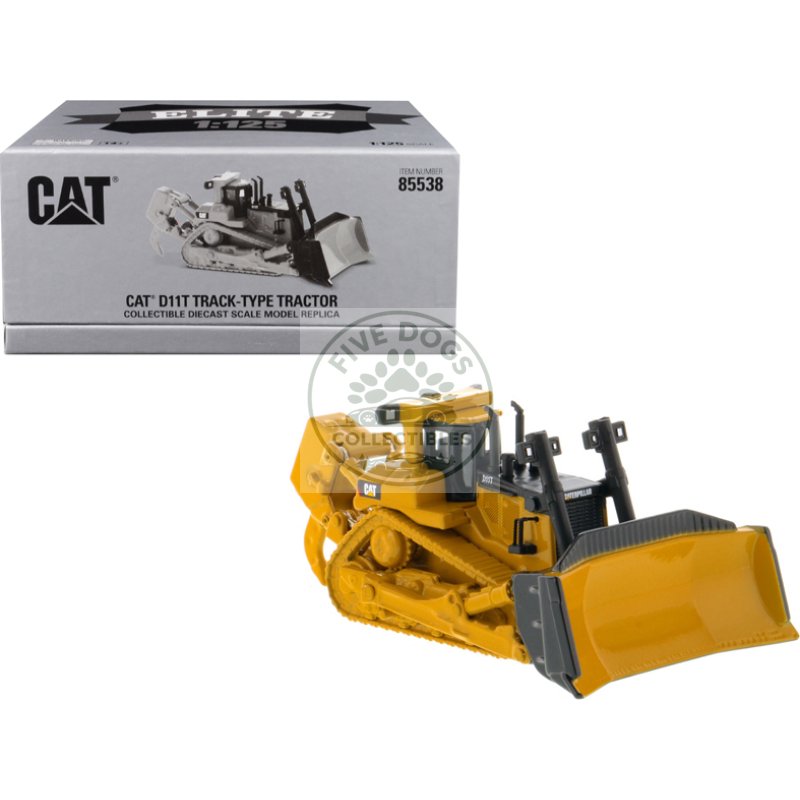cat caterpillar d11t track type tractor "elite series" 1/125 diecast model by diecast masters
