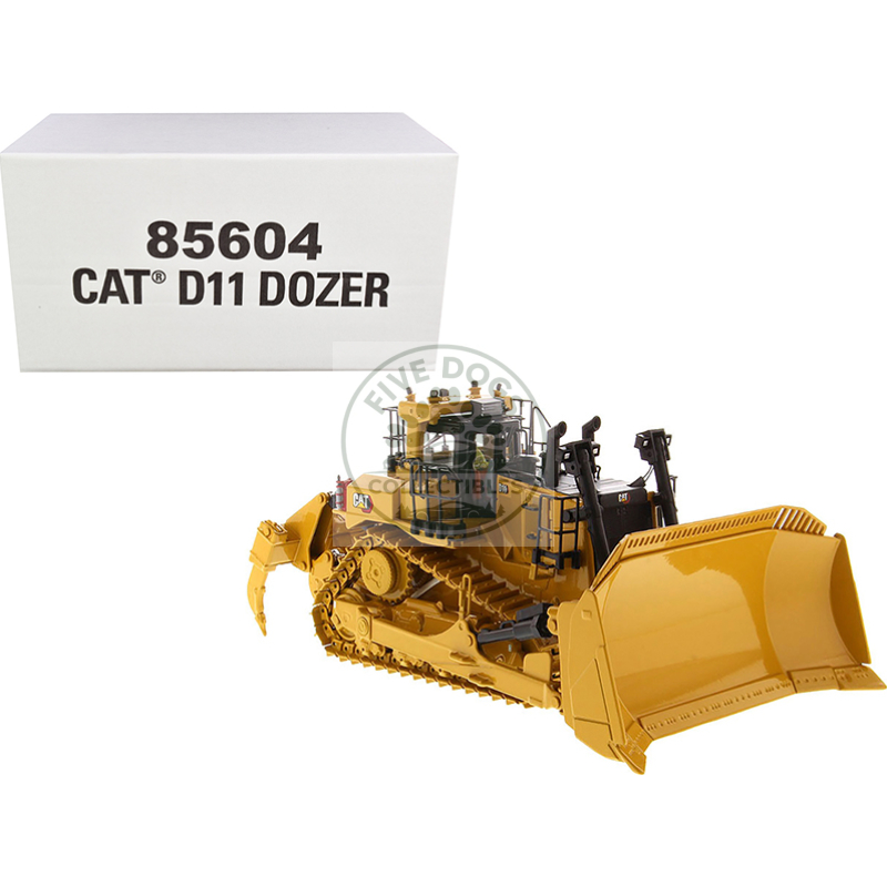 cat caterpillar d11 fusion track type tractor dozer with operator "high line" series 1/50 diecast model by diecast masters