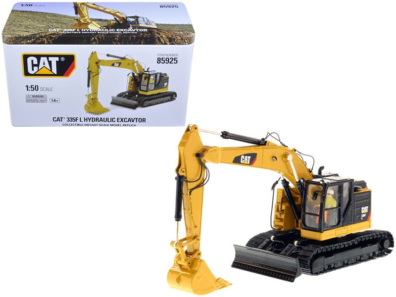 cat caterpillar 335f lcr with operator "high line series" 1/50 diecast model by diecast masters cat caterpillar 335f lcr with operator "high line series" 1/50 diecast model by diecast masters