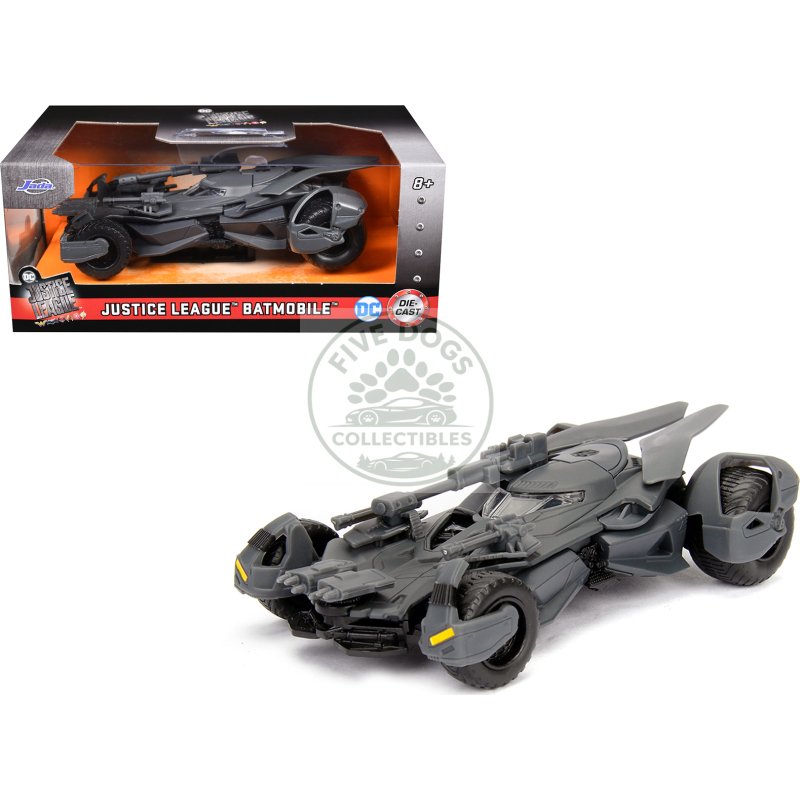 "justice league" movie batmobile 1/32 diecast model car by jada