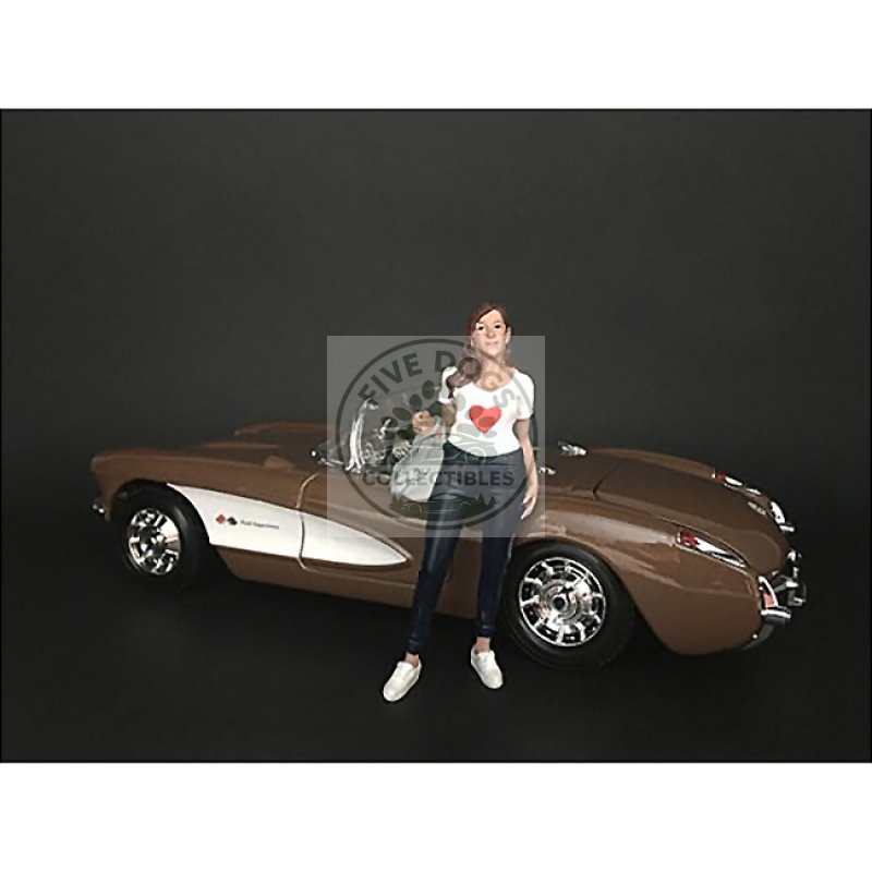 "ladies night" elle figurine for 1/18 scale models by american diorama