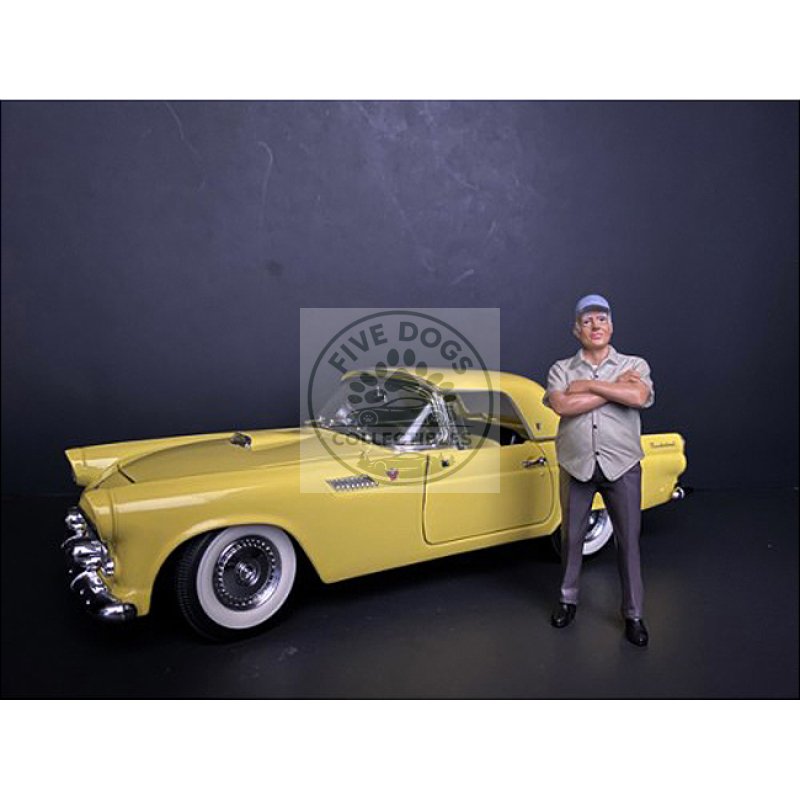"weekend car show" figurine ii for 1/18 scale models by american diorama
