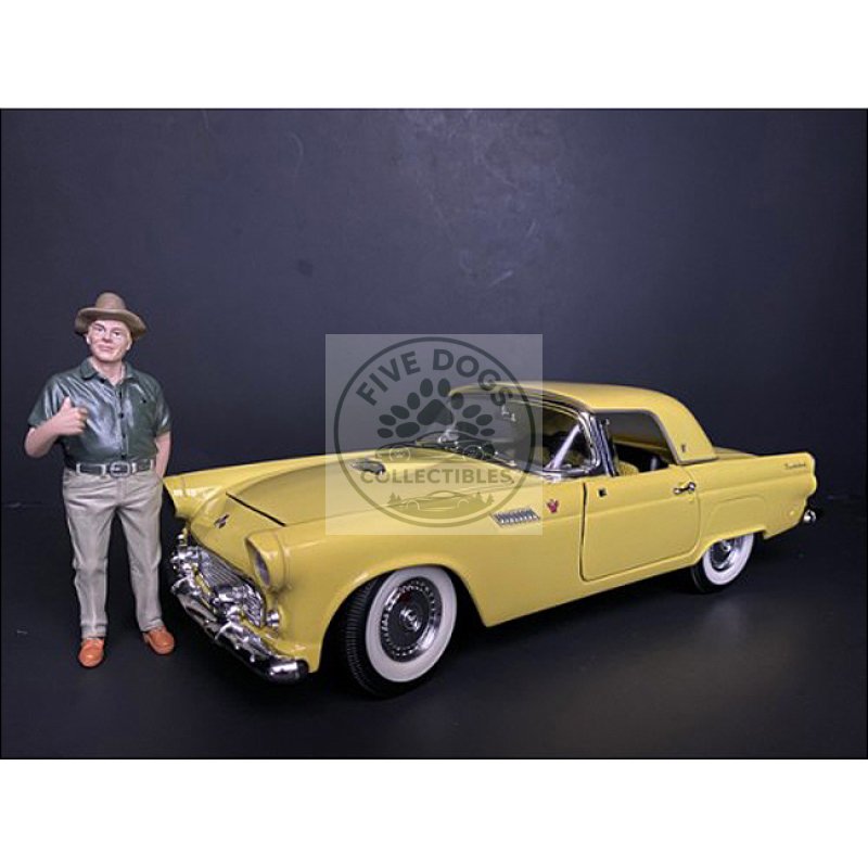 "weekend car show" figurine viii for 1/18 scale models by american diorama