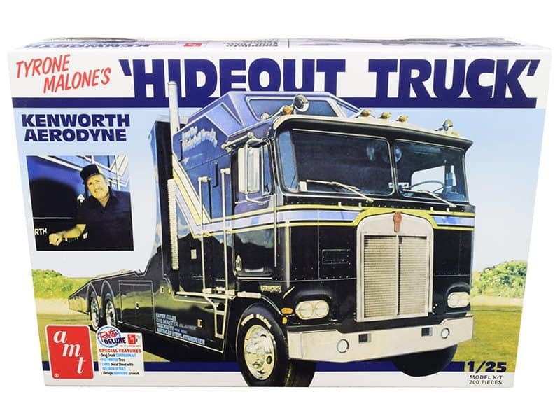 Tyrone Malone's Hideout Truck Collectible Model Detailed die-cast model of Tyrone Malone's black and yellow Aerodyne truck from "Hideout Truck" seri.