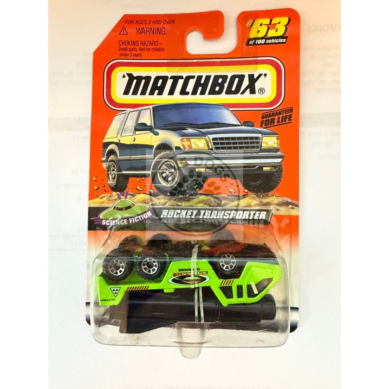 matchbox rocket transporter science fiction series 1:64 diecast model (copy)