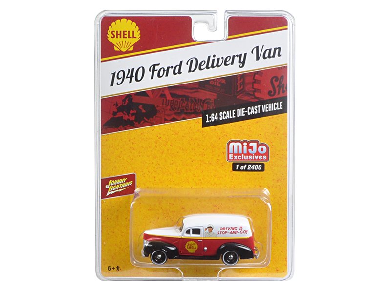 1940 ford delivery van "shell" 1/64 diecast model car by johnny lightning 1940 ford delivery van "shell" 1/64 diecast model car by johnny lightning