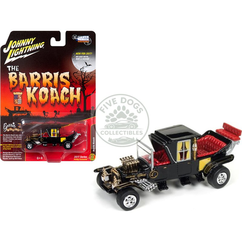 the barris koach "hobby exclusive" 1/64 diecast model car by johnny lightning